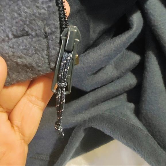 Columbia Dark Blue Fleece Jacket - Picture 9 of 16